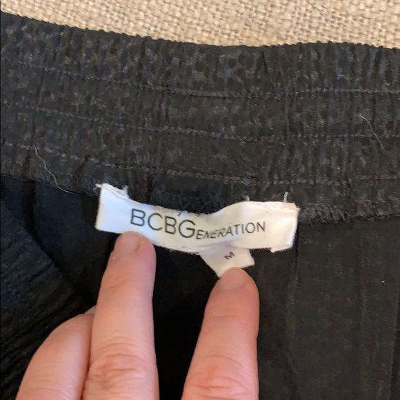 BCBGeneration Black Lace-Lined Skirt - Picture 3 of 6